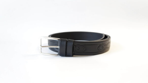 Lietuviškas odinis vyriškas diržas Vilnius Fashion Belts