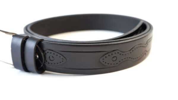 Lietuviškas odinis vyriškas diržas Vilnius Fashion Belts