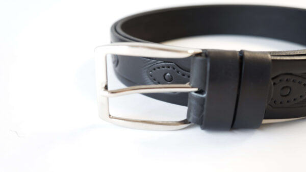 Lietuviškas odinis vyriškas diržas Vilnius Fashion Belts