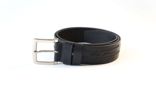 Lietuviškas odinis vyriškas diržas Vilnius Fashion Belts