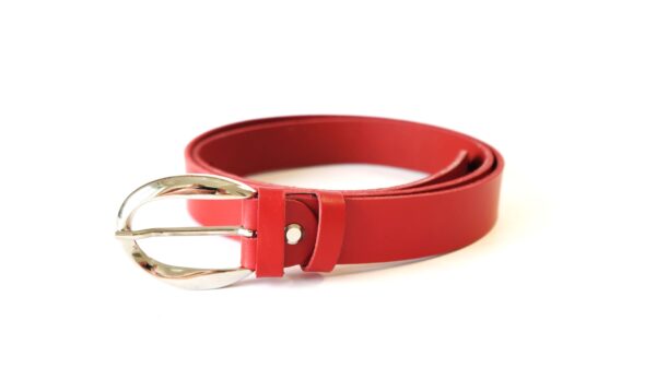 Stilingas odinis moteriškas diržas Vilnius Fashion Belts, pagamintas Lietuvoje