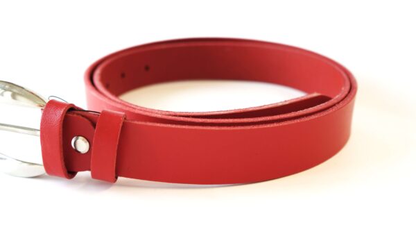 Stilingas odinis moteriškas diržas Vilnius Fashion Belts, pagamintas Lietuvoje