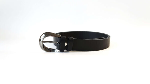 Stilingas odinis moteriškas diržas Vilnius Fashion Belts, pagamintas Lietuvoje
