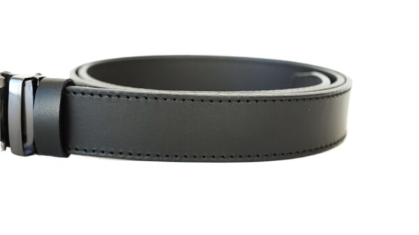 Vyriškas odinis diržas su automatine sagtimi Vilnius Fashion Belts
