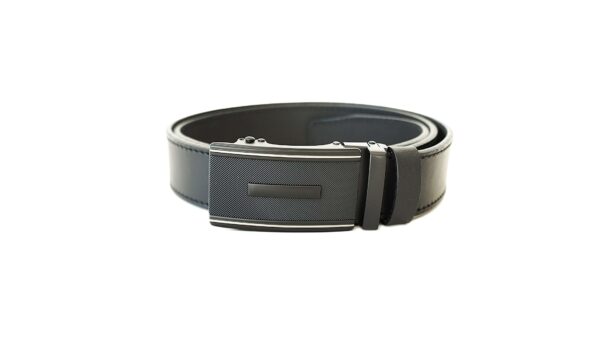 Vyriškas odinis diržas su automatine sagtimi Vilnius Fashion Belts