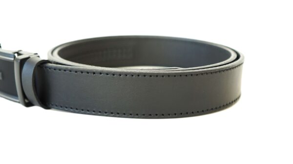 Vyriškas odinis diržas su automatine sagtimi Vilnius Fashion Belts