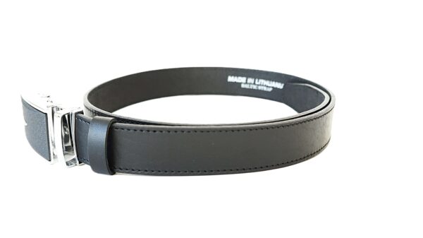 Vyriškas odinis diržas su automatine sagtimi Vilnius Fashion Belts