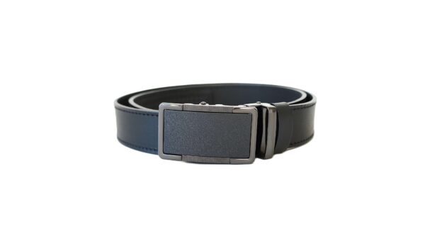 Stilingas vyriškas odinis diržas 3,5 cm su automatine sagtimi Vilnius Fashion Belts