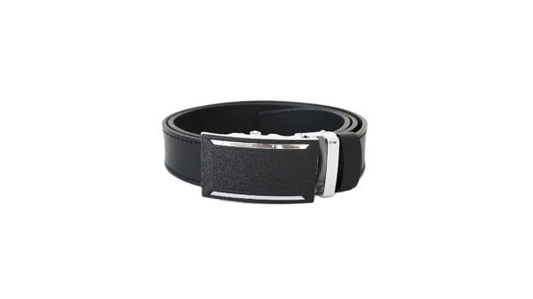 Stilingas vyriškas odinis diržas 3,5 cm su automatine sagtimi Vilnius Fashion Belts