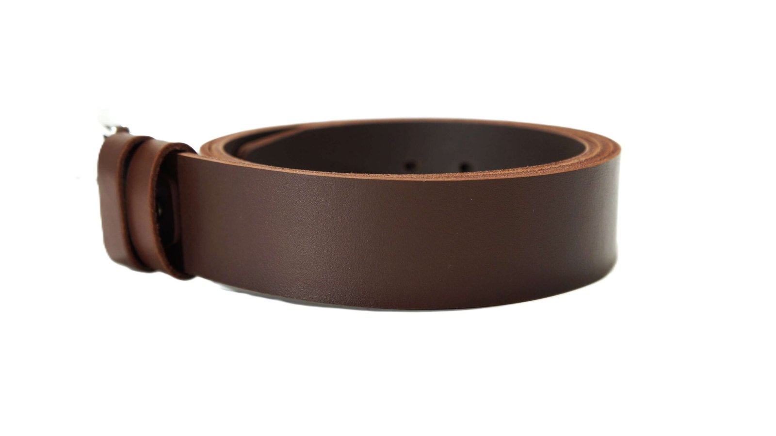 Platus rudas odinis diržas 4 cm Vilnius Fashion Belts