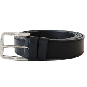 Ypač ilgas juodas odinis vyriškas diržas 3,5 cm diržo ilgis iki 170 cm