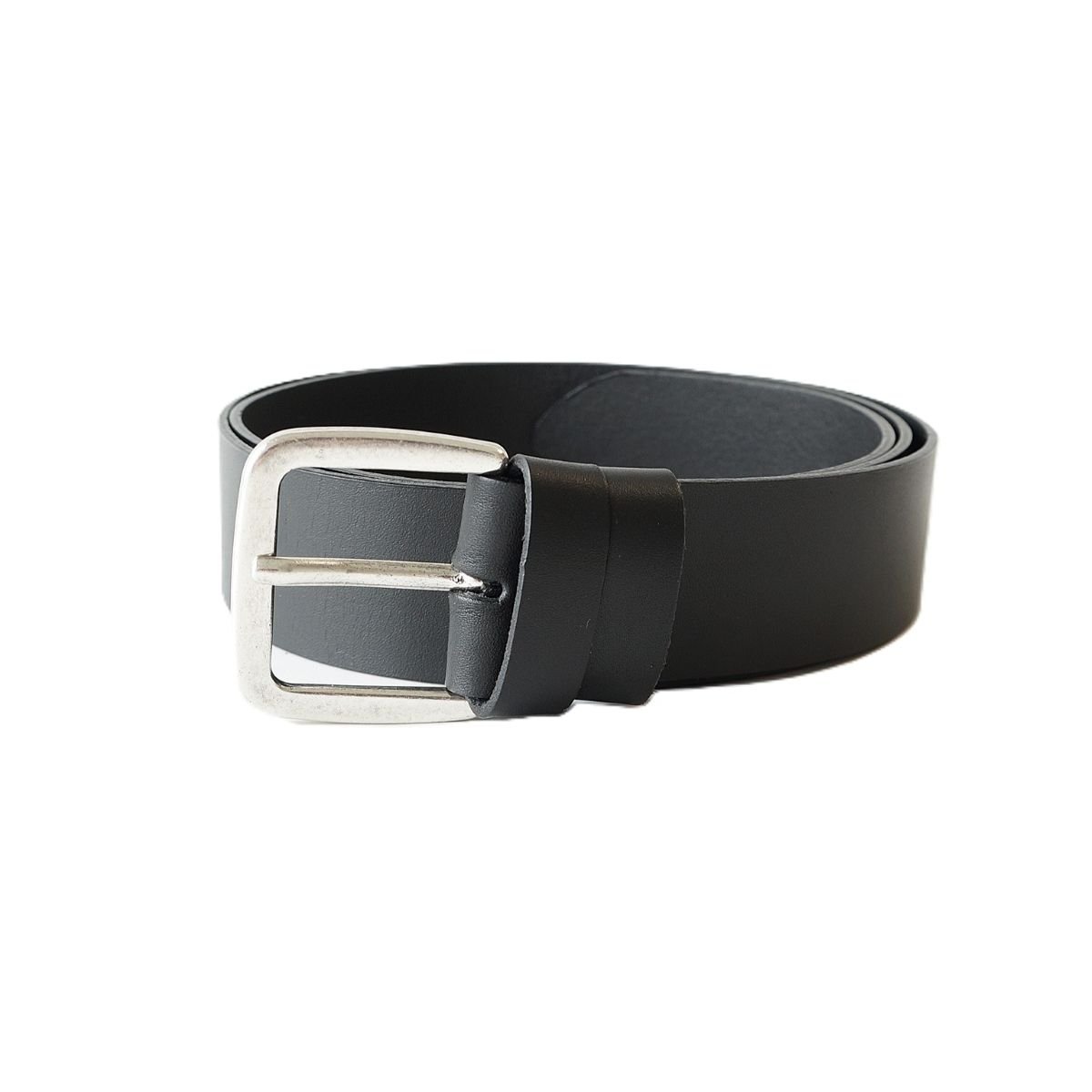 Juodas odinis moteri6kas diržas 4 cm Vilnius Fashion Belts