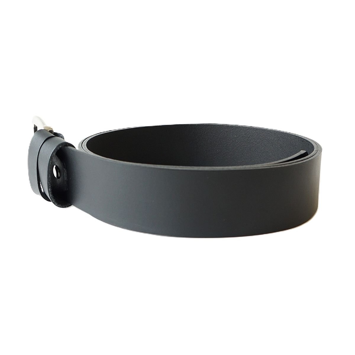 Juodas odinis moteri6kas diržas 4 cm Vilnius Fashion Belts - odos tekstūra