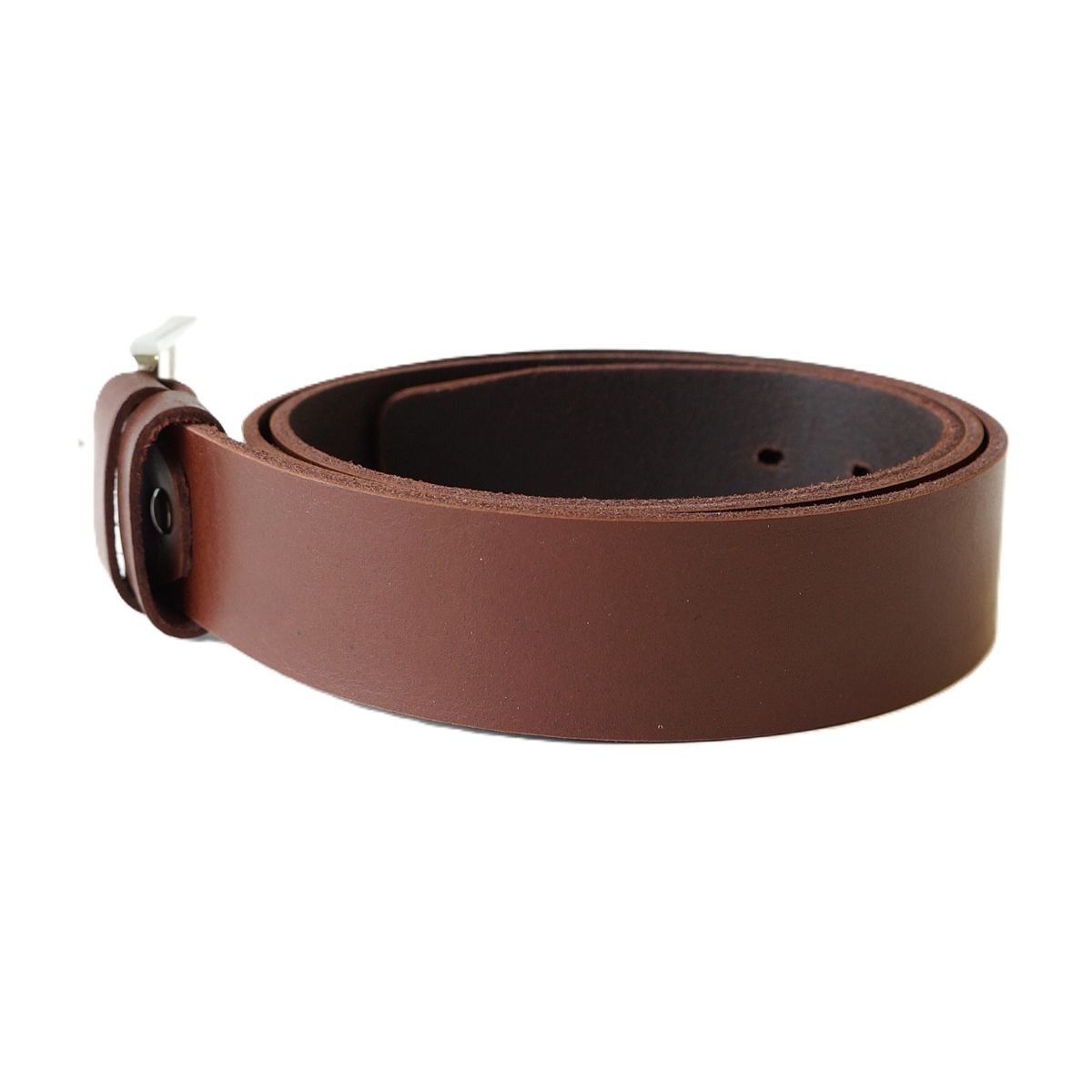 Tamsiai rudas odinis vyriškas diržas 4cm - Vilnius Fashion Belts - odos tekstūra