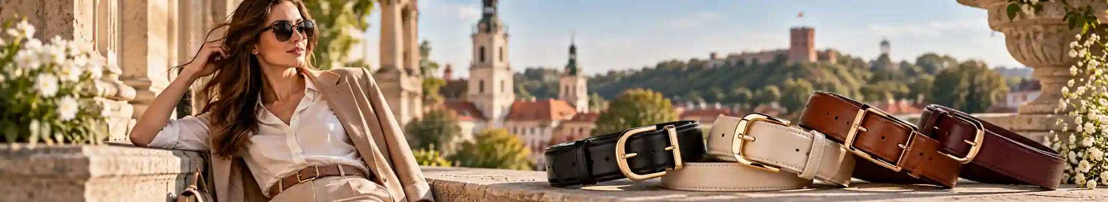 Moteriški odiniai diržai – elegancija, stilius ir kokybė - Vilnius Fashion Belts - pagaminta Lietuvoje
